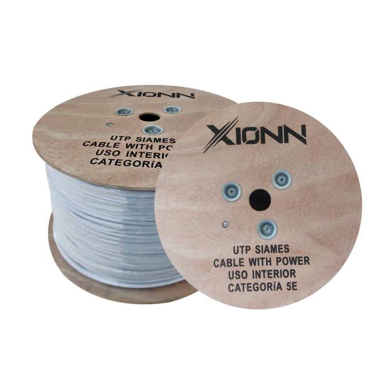 Cable Utp Siames Cat 5e Interior Rollo De 305m Cable Utp Siames Cat 5e Interior Rollo De 305m