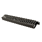 Organizador Horizontal Plastico para Rack de 1U