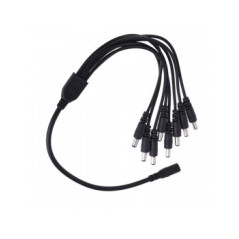 Cable Pulpo de 8 Salidas Para CCTV, Cintas Led