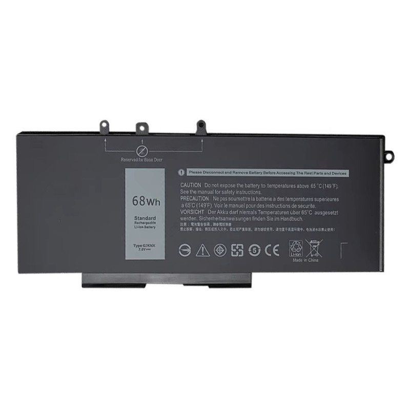 Bateria GJKNX 68Wh Para Dell Latitude 5480 5580 5280 5490