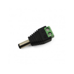 Conector Dc Bornera Cctv Par Hembra-macho 10 pares